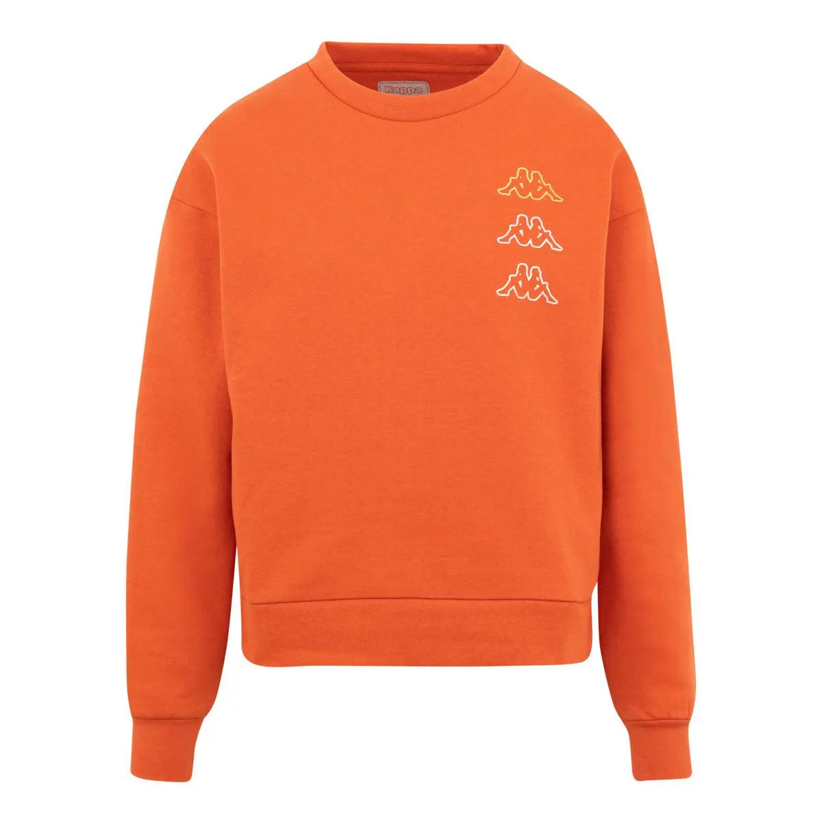Sudadera Kifoli Crew Naranja Mujer