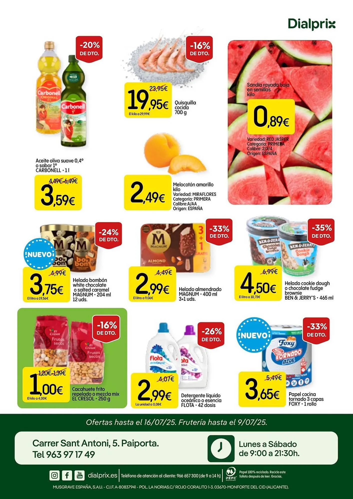 Catálogo de Folleto Dialprix 26 de junio al 16 de julio 2025 - Página 20