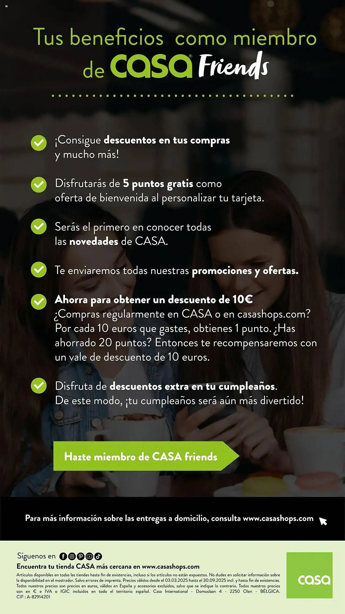 Catálogo de Folleto Casa 3 de marzo al 30 de septiembre 2025 - Página 40