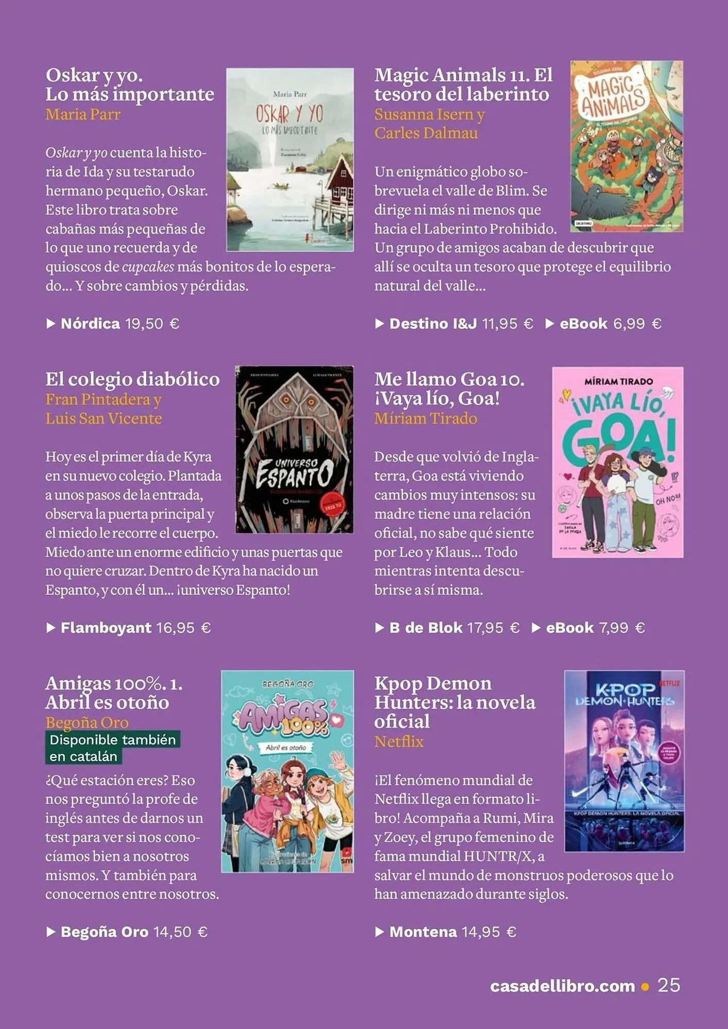 Catálogo de Catálogo Casa del Libro 1 de abril al 22 de abril 2026 - Página 25