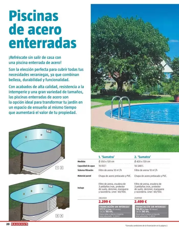Catálogo de Piscinas, spa, limpieza y Mantenimiento 8 de mayo al 7 de junio 2025 - Página 20