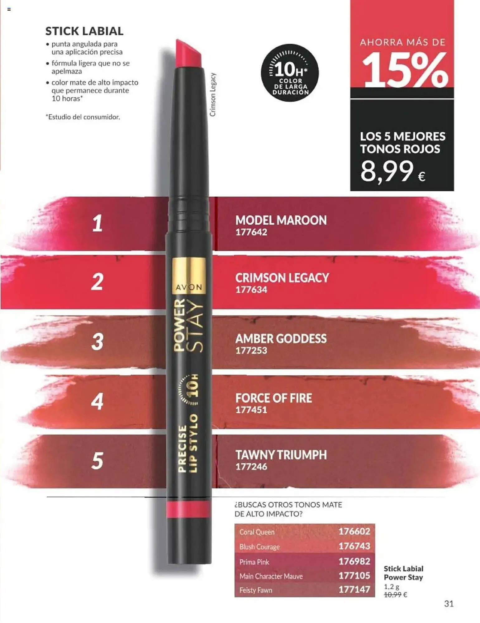 Catálogo de Folleto AVON 1 de mayo al 31 de mayo 2025 - Página 31