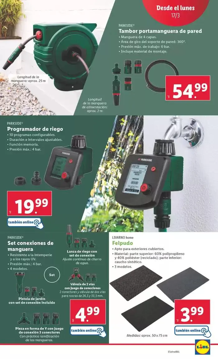 Catálogo de ¡Bazar Lidl! Ofertas válidas del 17/03 al 23/03 17 de marzo al 23 de marzo 2025 - Página 9