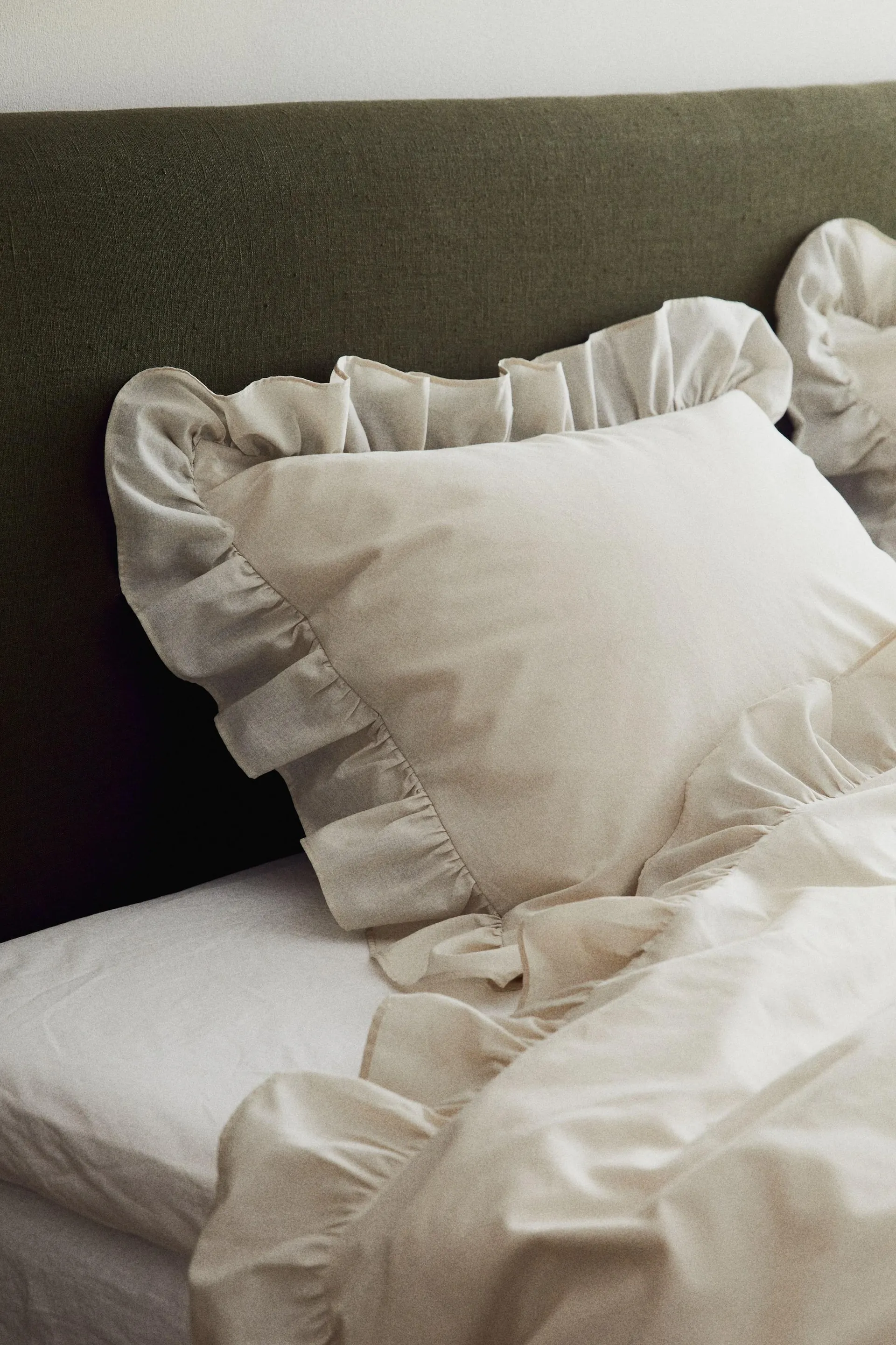 Conjunto de funda nórdica individual con volante