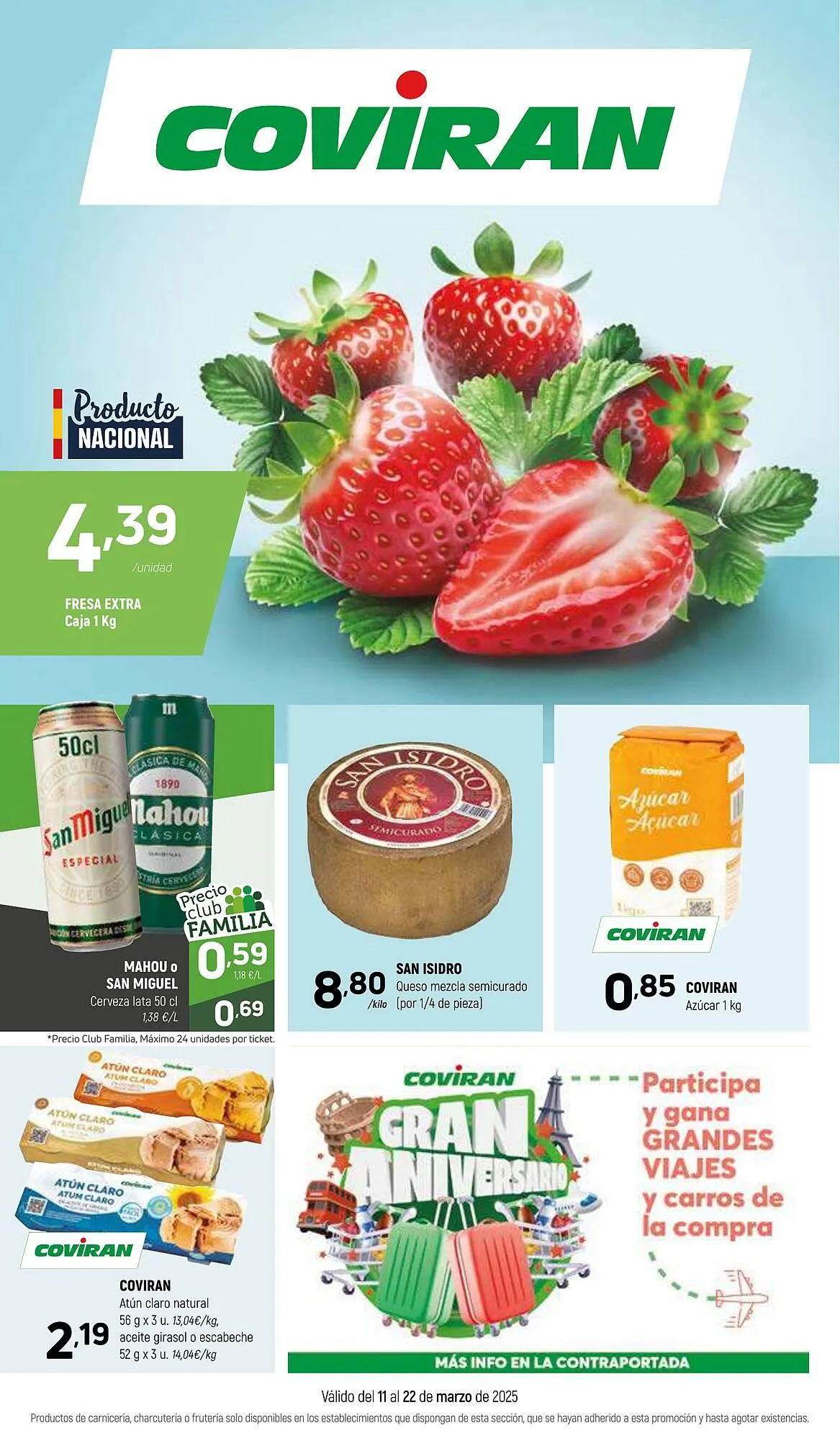 Catálogo de Folleto Coviran 11 de marzo al 22 de marzo 2025 - Página 1