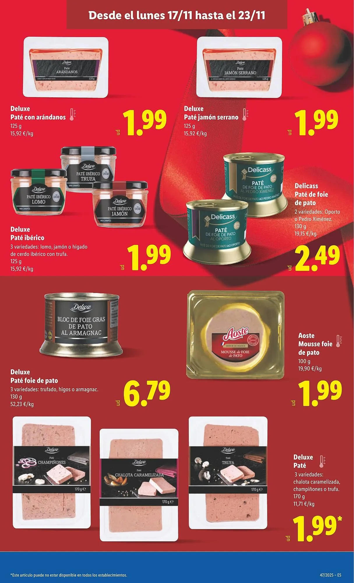 Catálogo de Catálogo Lidl 17 de noviembre al 23 de noviembre 2025 - Página 23