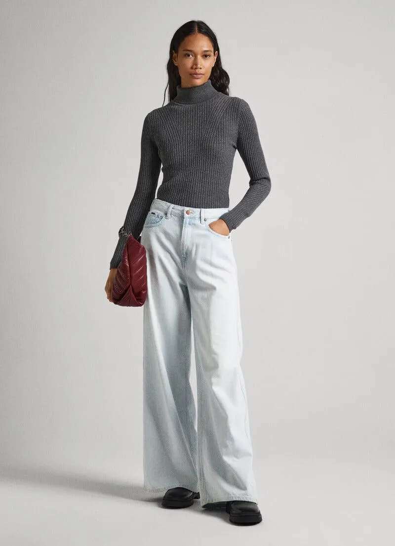 JERSEY CANALÉ CUELLO ALTO