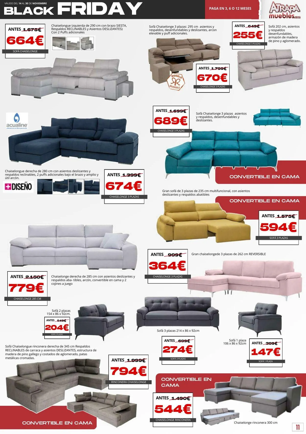 Catálogo de Atrapamuebles Oferta actual 15 de diciembre al 29 de diciembre 2025 - Página 11