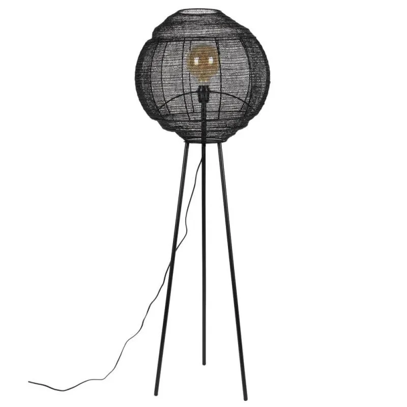 Lámpara pie Meezan Black
