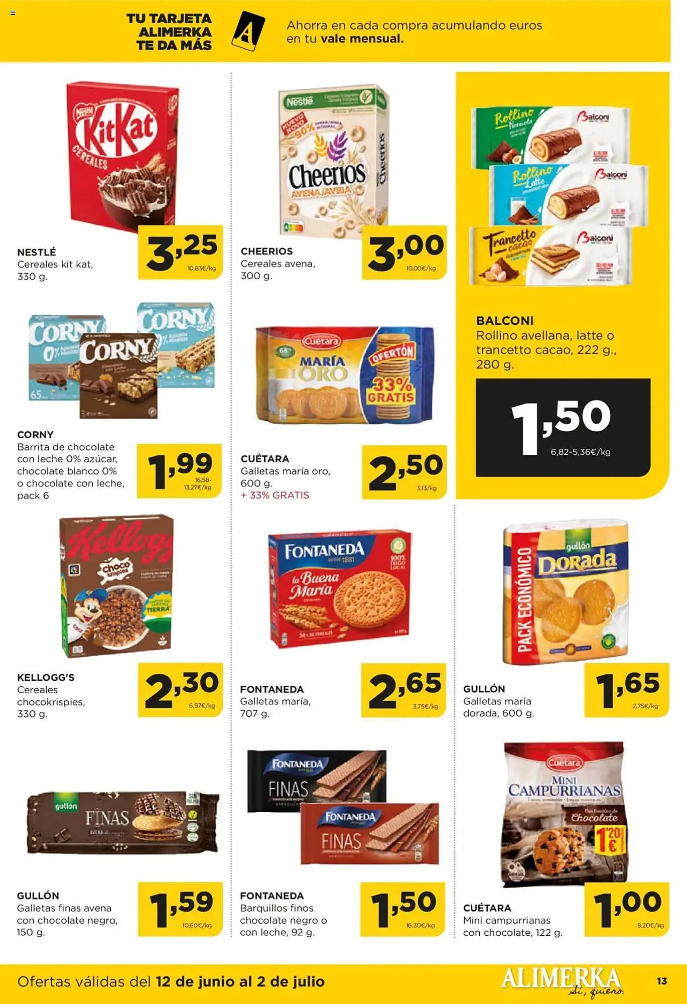 Catálogo de Folleto Alimerka 12 de junio al 2 de julio 2025 - Página 14