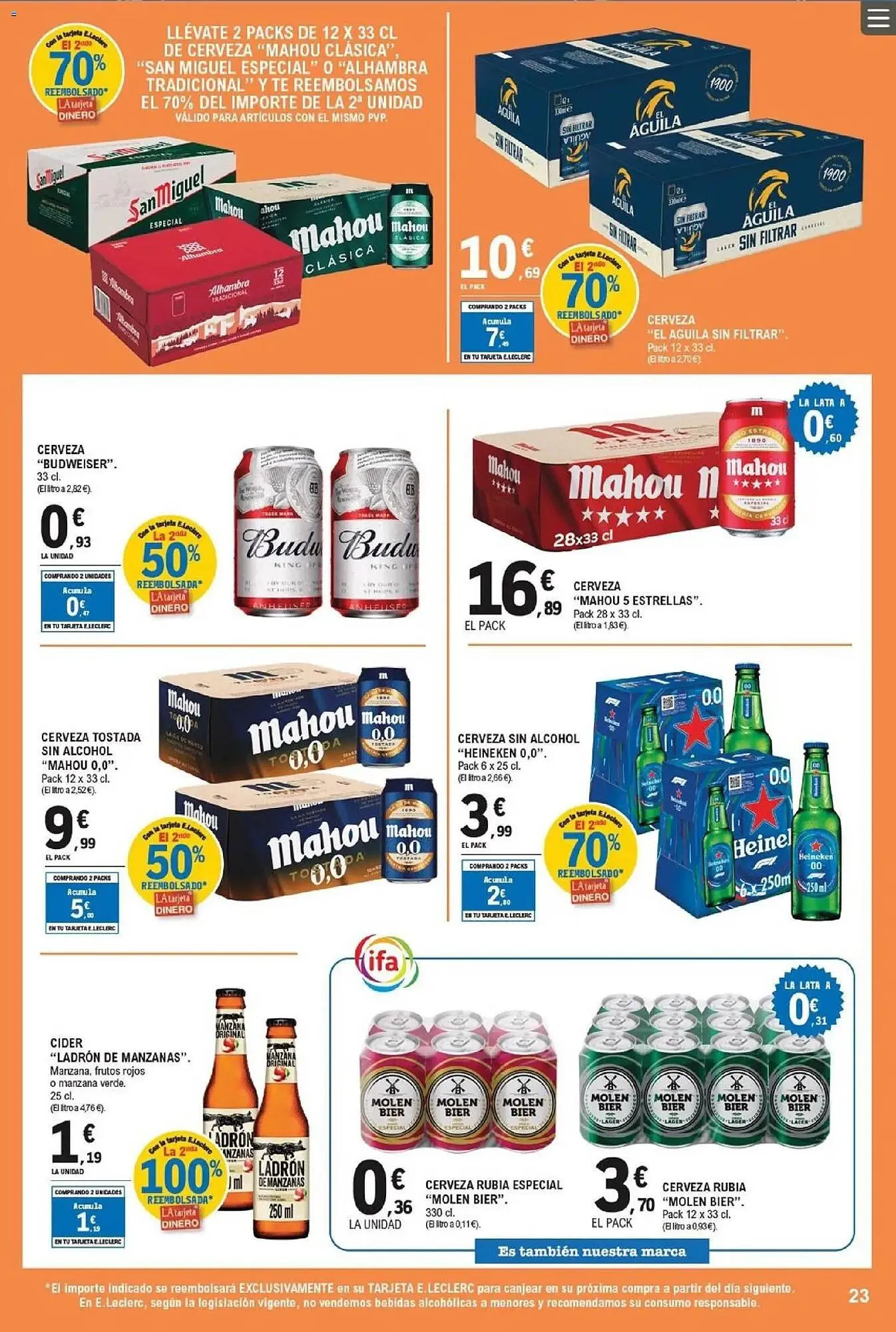 Catálogo de Catálogo E.Leclerc 22 de abril al 3 de mayo 2026 - Página 23