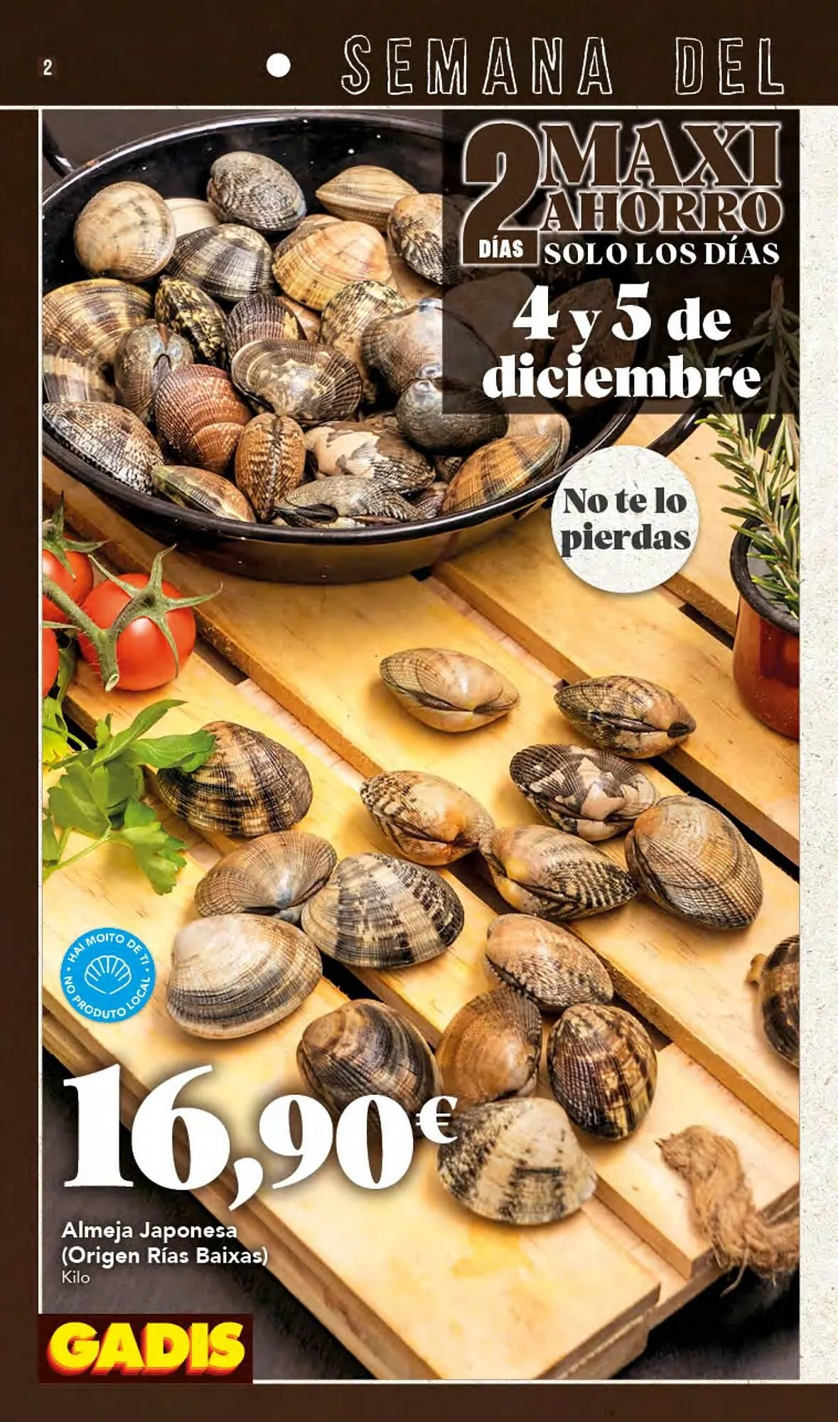 Catálogo de Folleto Gadis 4 de diciembre al 10 de diciembre 2025 - Página 2