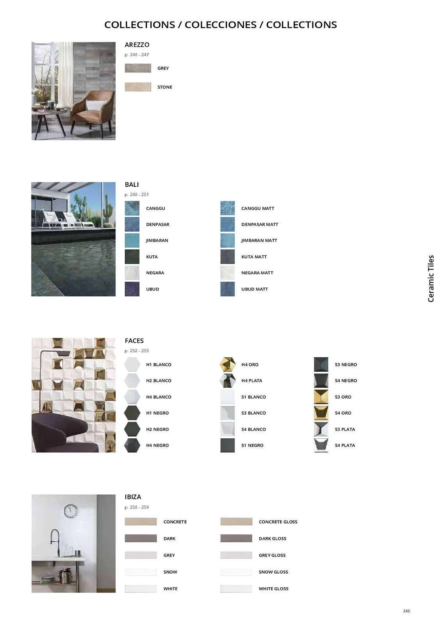 Catálogo de Folleto Porcelanosa 31 de marzo al 8 de febrero 2024 - Página 250