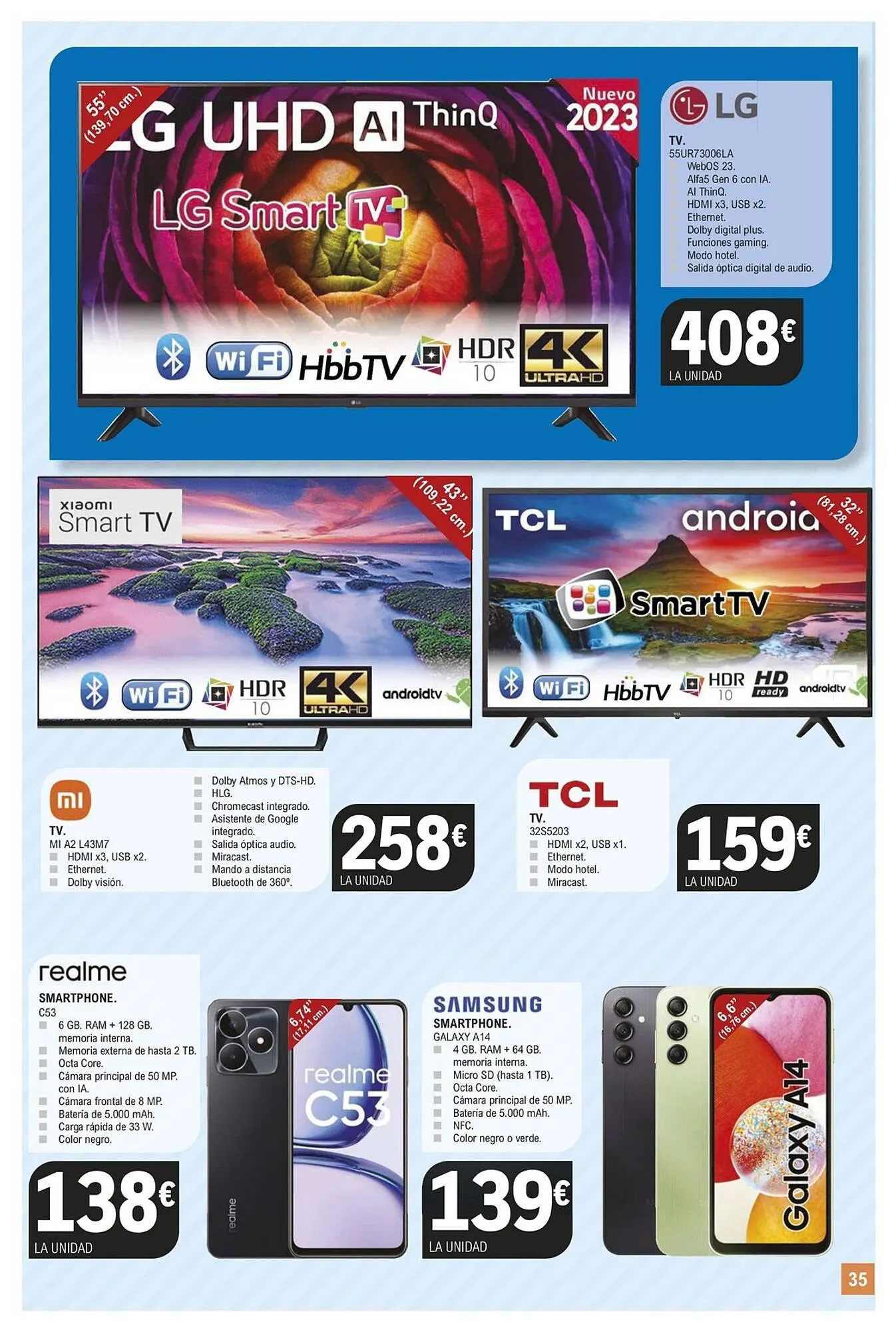 Catálogo de Folleto E.Leclerc 4 de enero al 14 de enero 2024 - Página 35