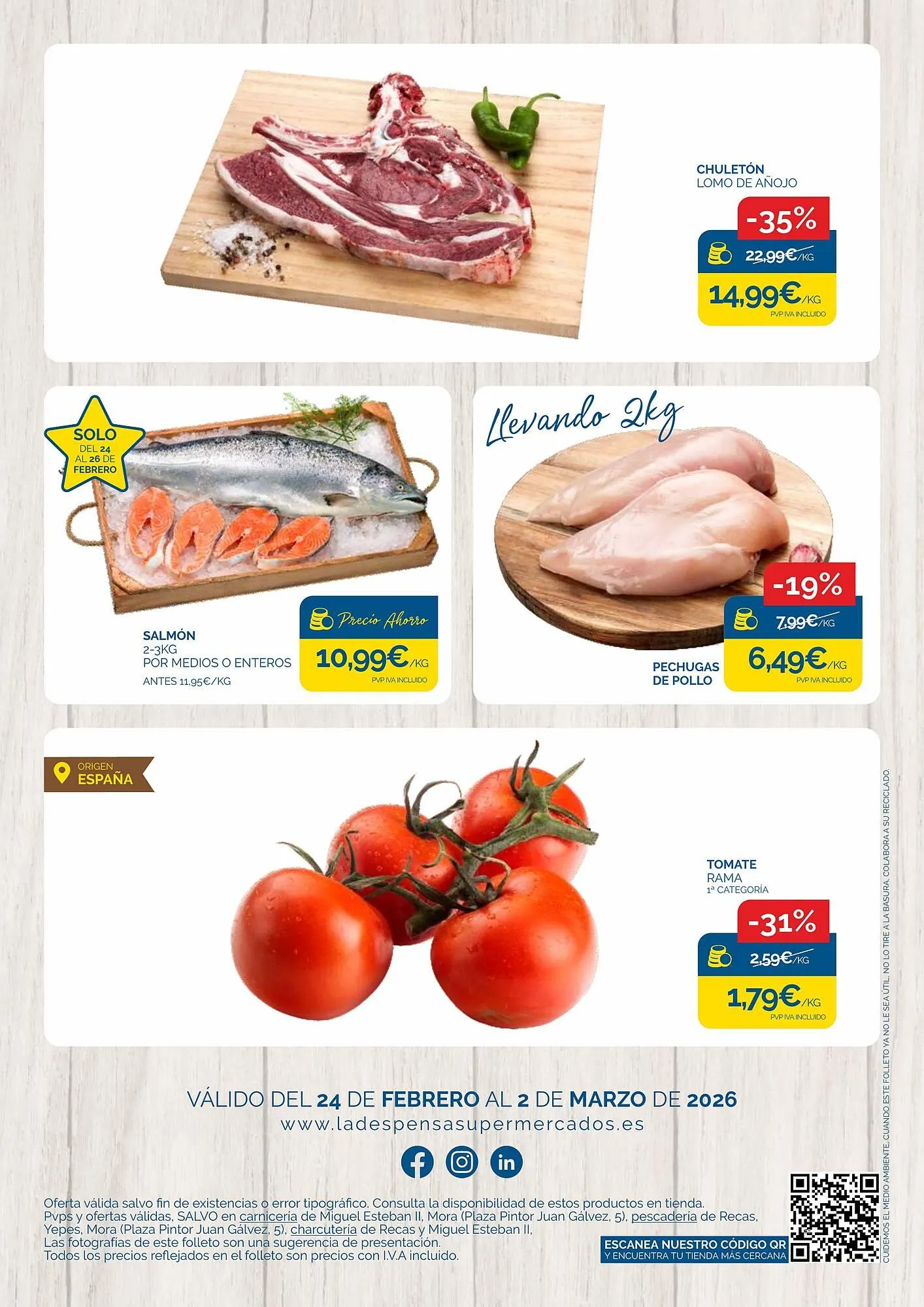 Catálogo de Folleto Supermercados La Despensa 24 de febrero al 2 de marzo 2026 - Página 20
