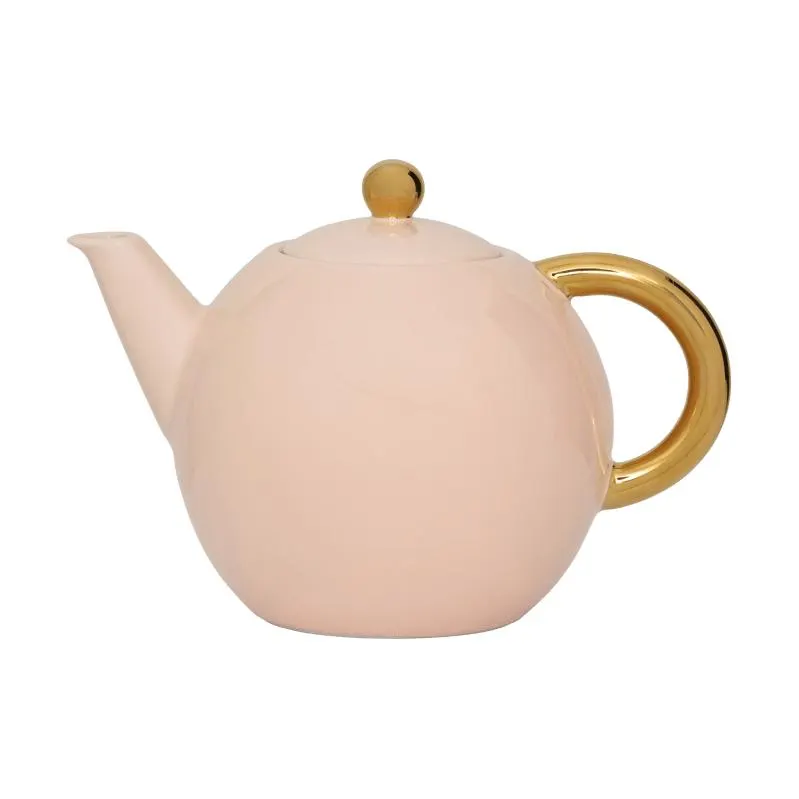 Good Morning teapot Old pink
