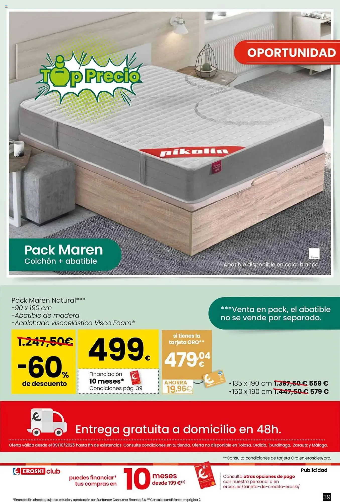 Catálogo de Folleto Eroski 9 de octubre al 29 de octubre 2025 - Página 39