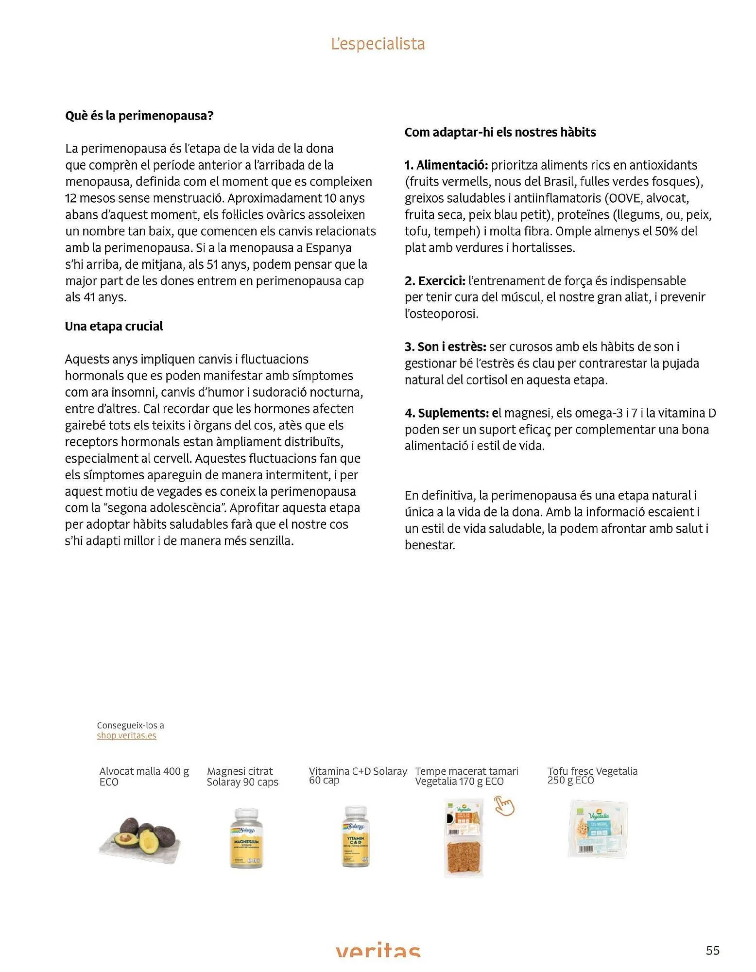 Catálogo de Folleto Veritas 2 de marzo al 31 de marzo 2025 - Página 55