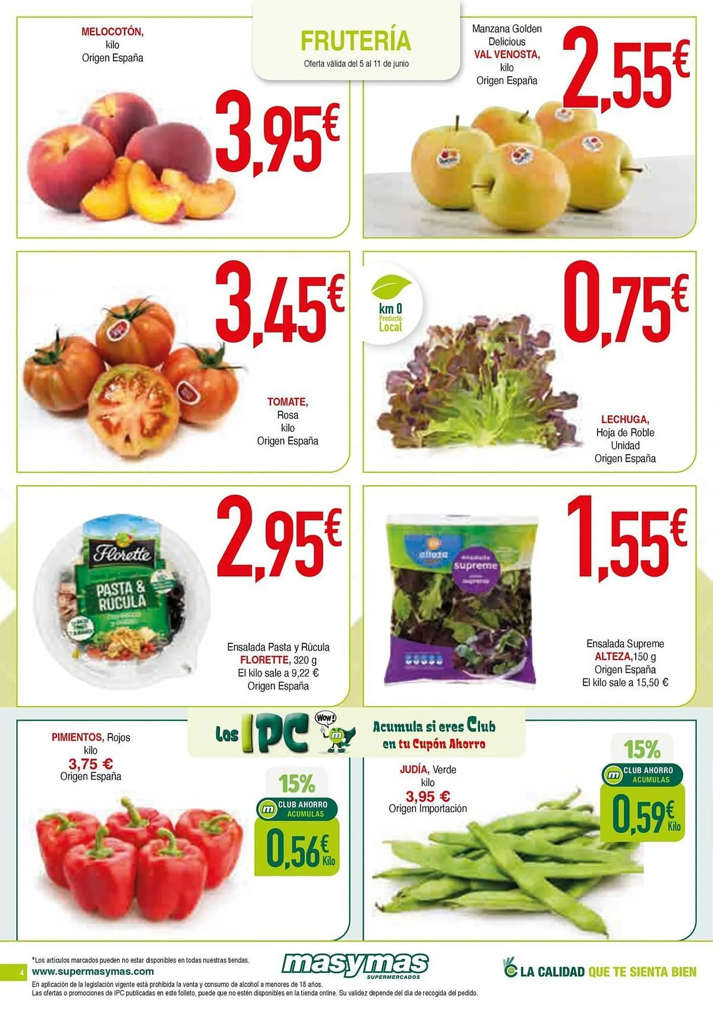 Catálogo de Folleto Masymas 5 de junio al 11 de junio 2025 - Página 4