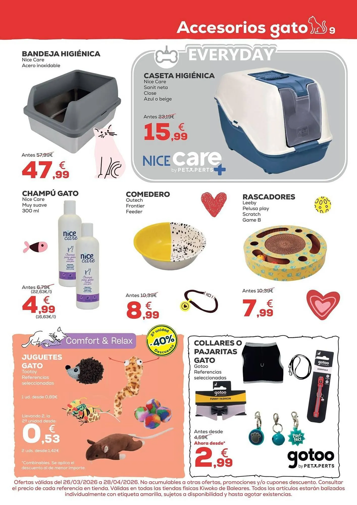 Catálogo de Folleto Kiwoko 26 de marzo al 28 de abril 2026 - Página 9