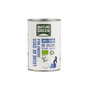 Leche de Coco Bio NaturGreen 400 g / 400 ml