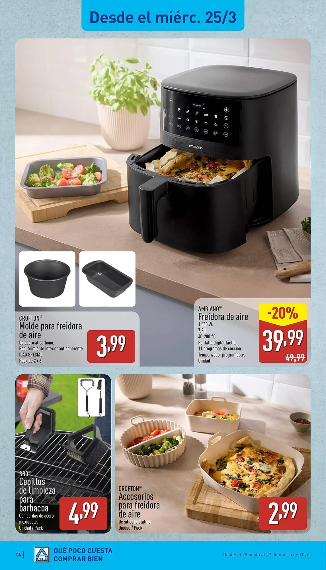 Catálogo de Folleto ALDI 23 de marzo al 29 de marzo 2026 - Página 14