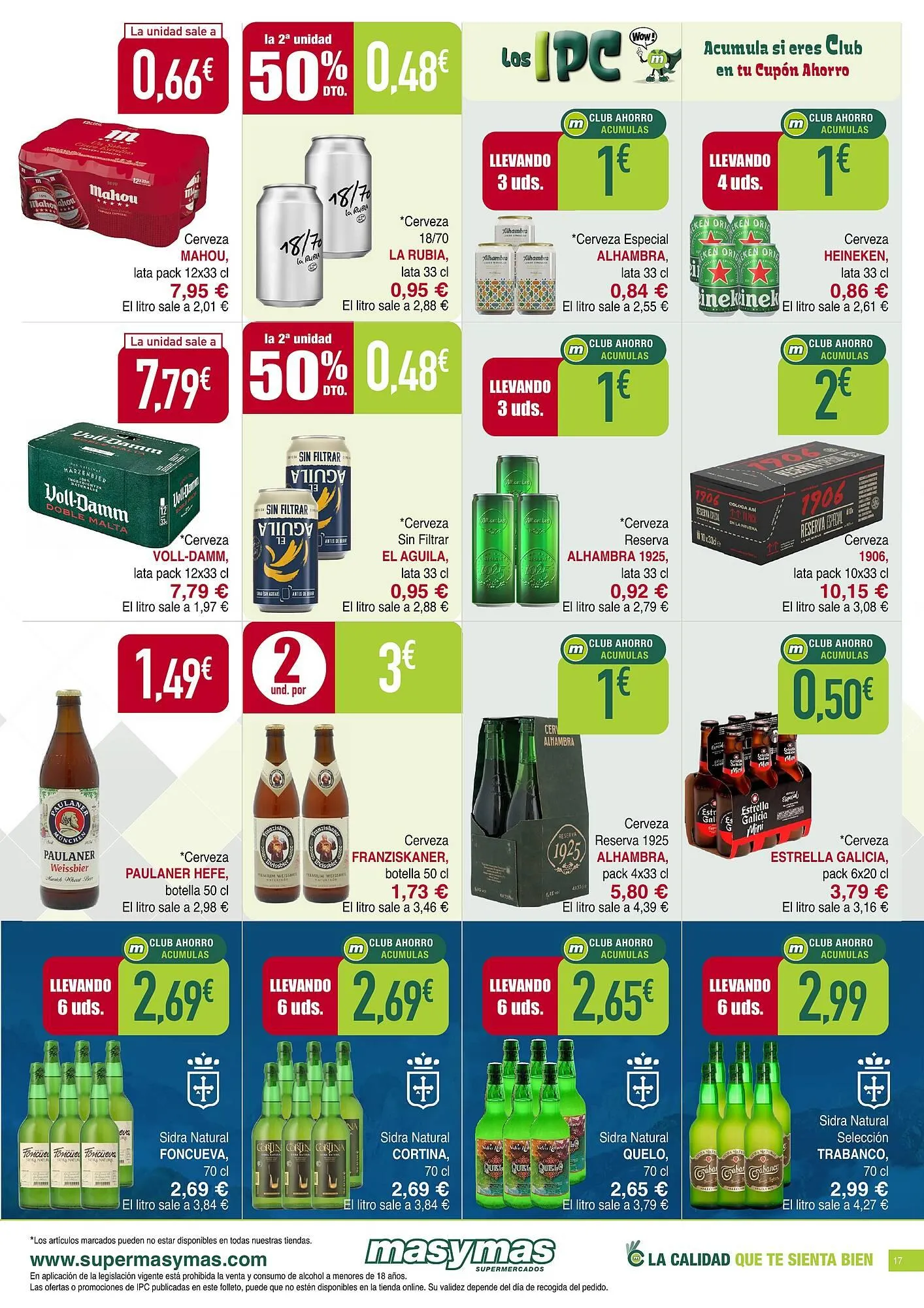 Catálogo de Folleto Masymas 4 de septiembre al 1 de octubre 2025 - Página 17