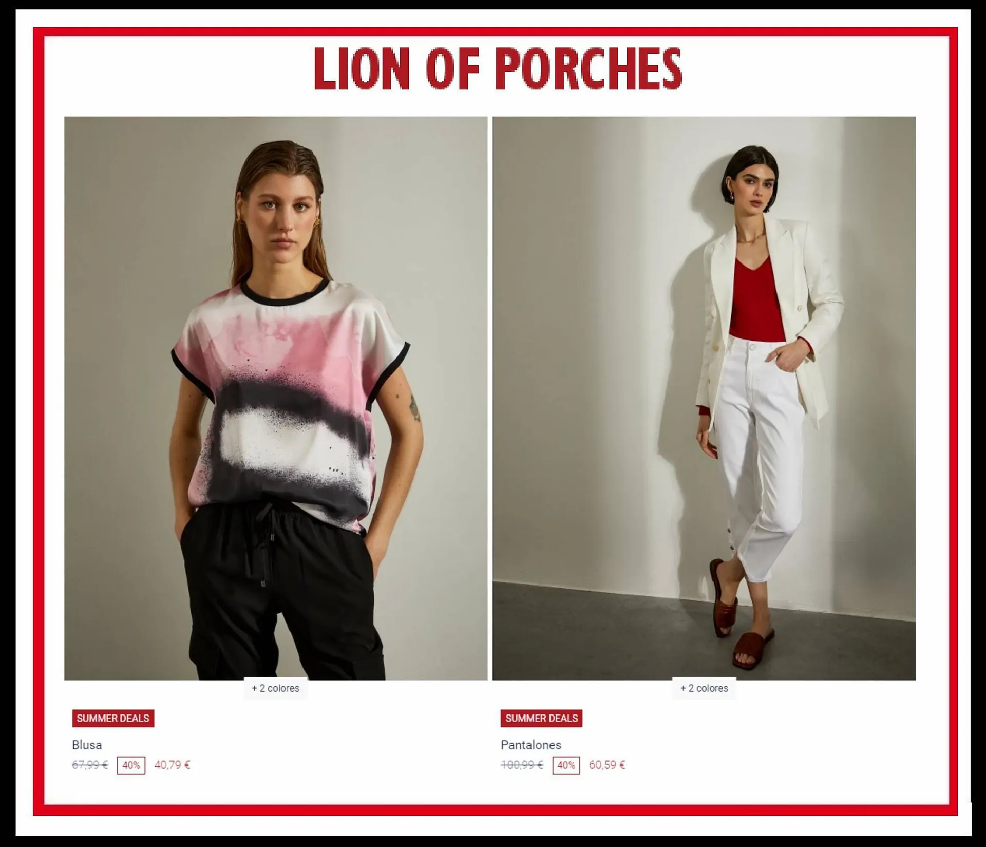 Catálogo de Folleto Lion of Porches 9 de agosto al 28 de agosto 2023 - Página 6