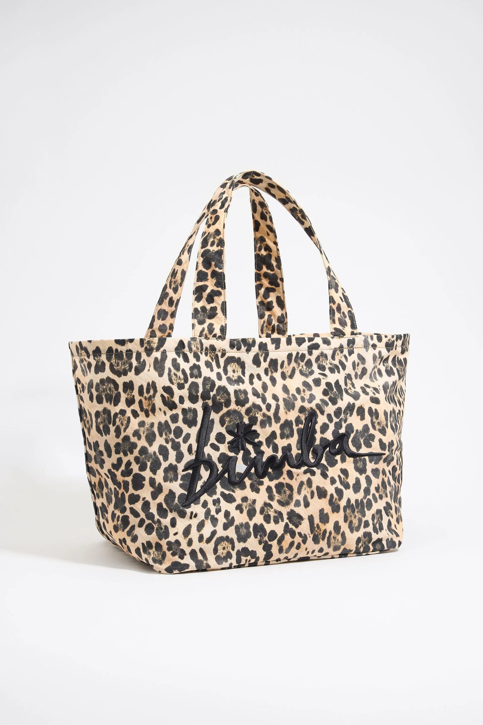 Bolsa shopper XL Leopard natural
