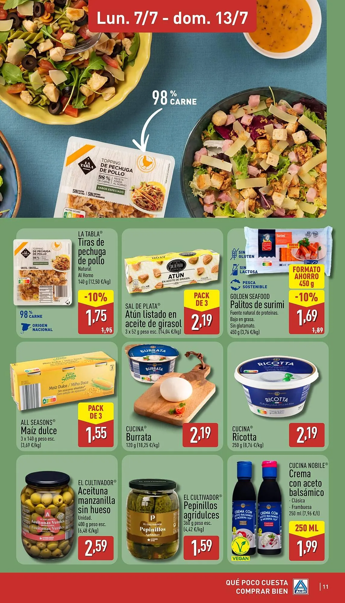 Catálogo de Folleto ALDI 7 de julio al 13 de julio 2025 - Página 11