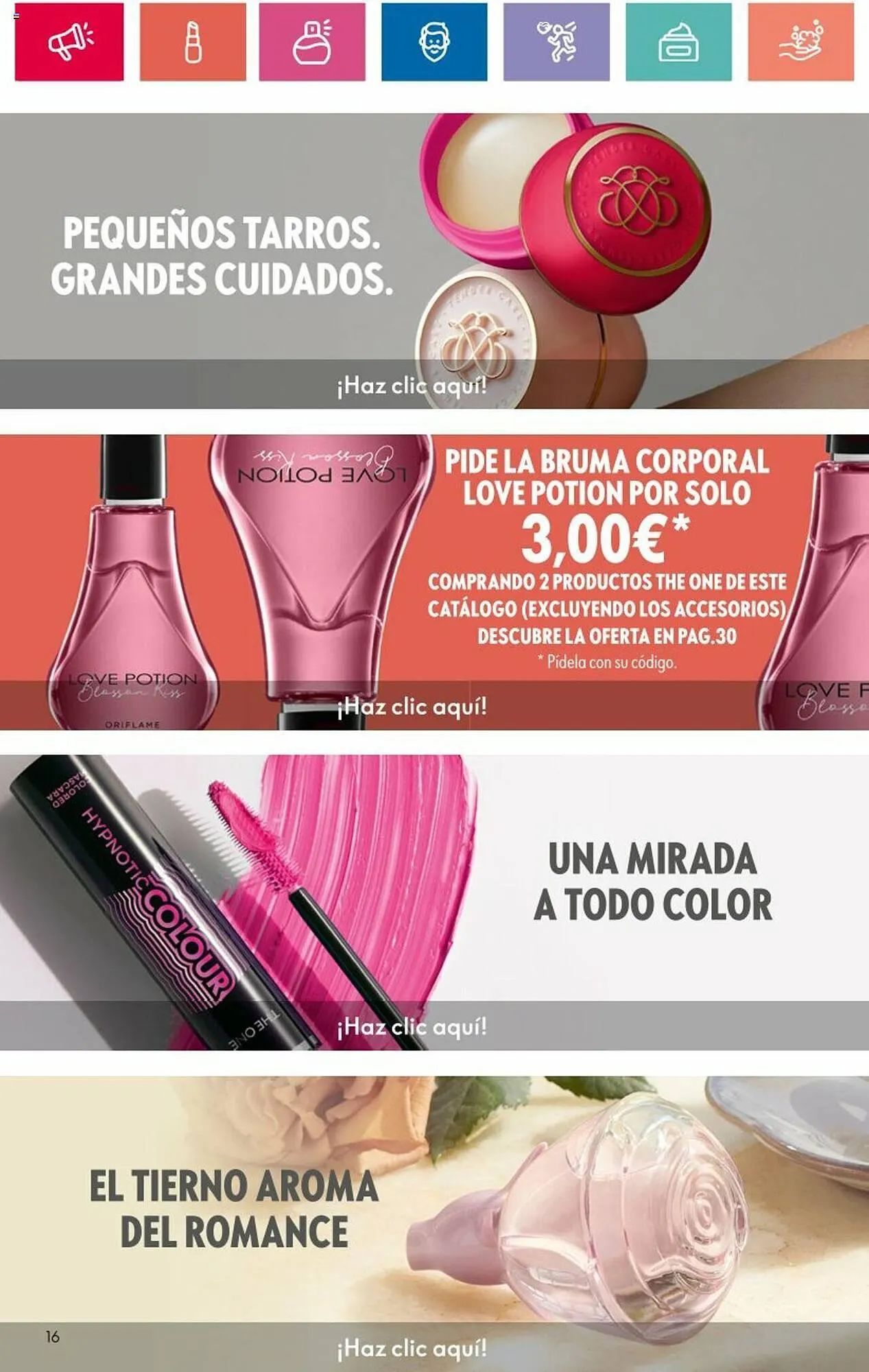 Catálogo de Folleto Oriflame 7 de mayo al 27 de mayo 2024 - Página 16