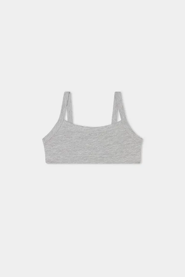 Brasier Niña Basic en Algodón