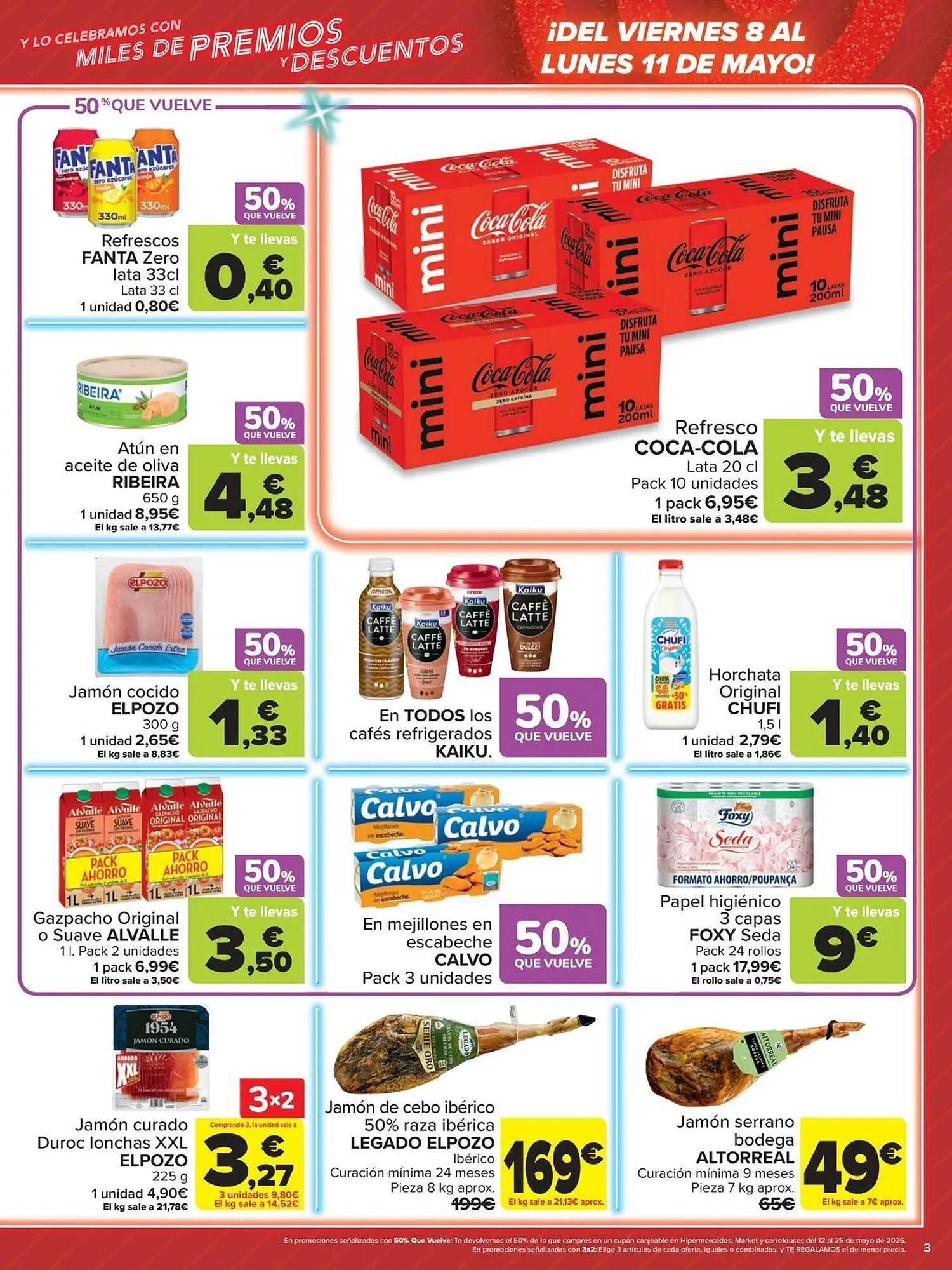 Catálogo de Folleto Carrefour 8 de mayo al 11 de mayo 2026 - Página 3