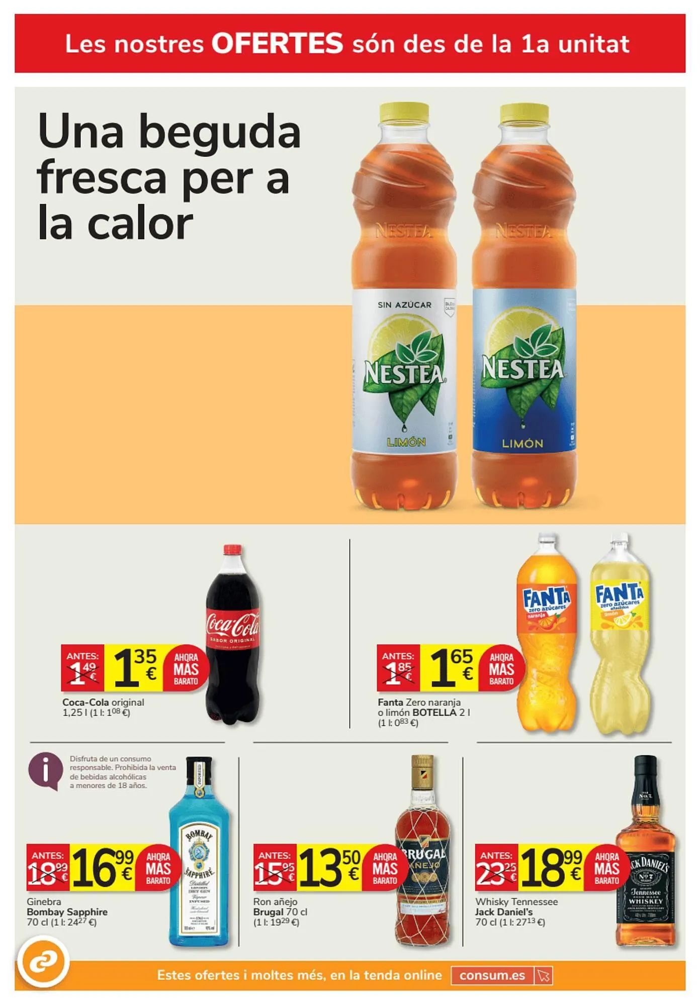 Catálogo de Folleto Consum 26 de junio al 23 de julio 2025 - Página 18