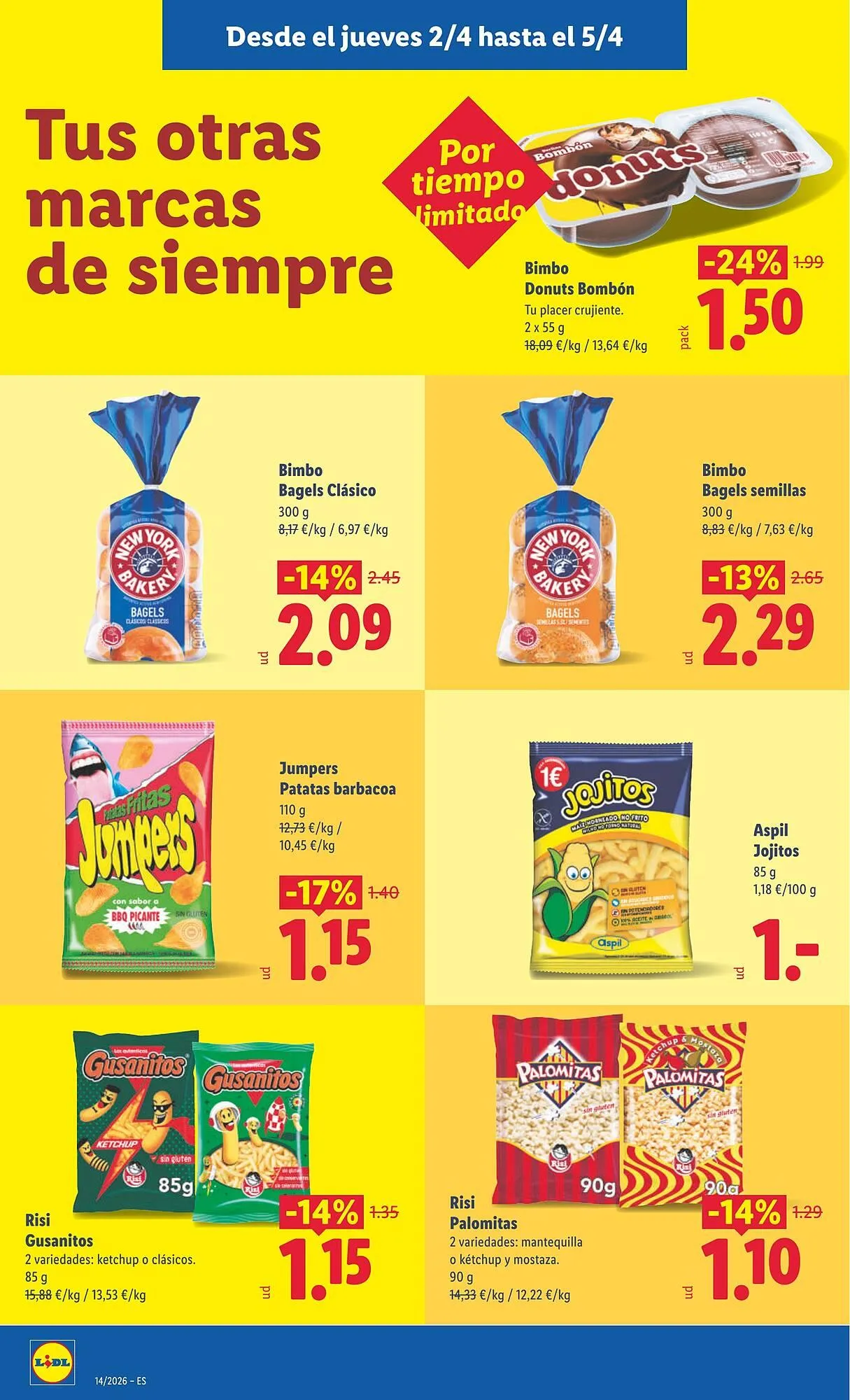 Catálogo de Catálogo Lidl 30 de marzo al 6 de abril 2026 - Página 38