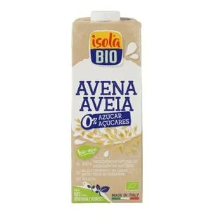 Bebida de Avena 0% azúcares BIO, 1L. Isola Bio