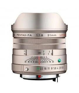 Pentax 31mm f1.8 FA HD Limited plata
