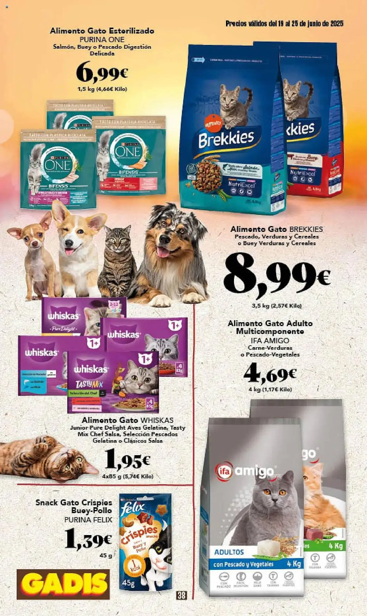 Catálogo de Folleto Gadis 19 de junio al 25 de junio 2025 - Página 38