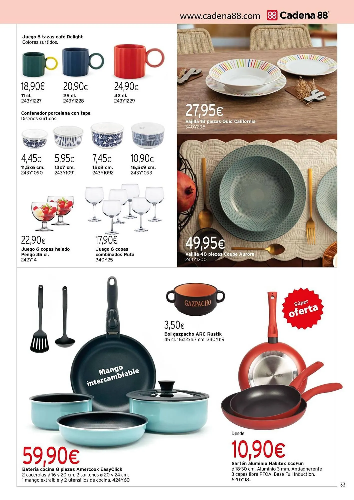 Catálogo de Folleto Cadena88 30 de mayo al 30 de agosto 2025 - Página 33