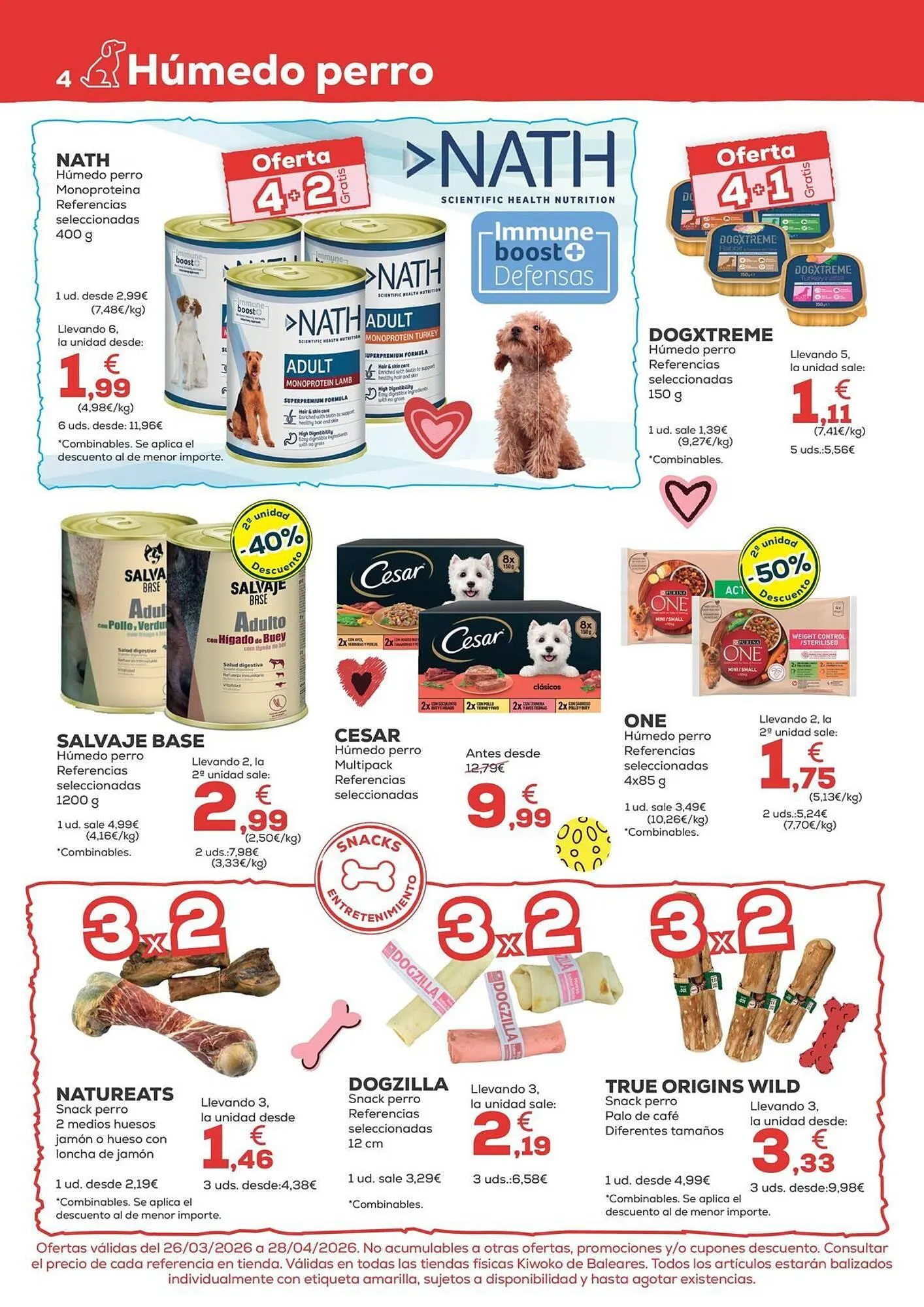 Catálogo de Folleto Kiwoko 26 de marzo al 28 de abril 2026 - Página 4