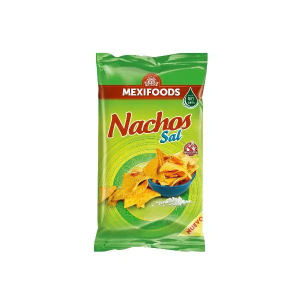 NACHOS CON SAL BOLSA 200 GR