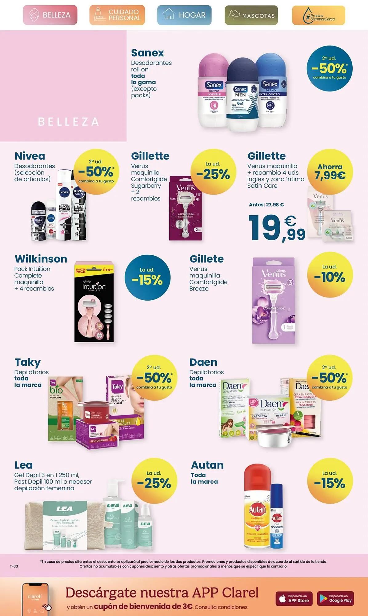 Catálogo de Folleto Clarel 23 de julio al 5 de agosto 2025 - Página 4