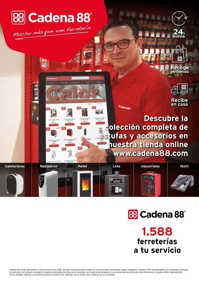 Catálogo de Calor, prepárate para el invierno! 17 de septiembre al 28 de febrero 2025 - Página 28