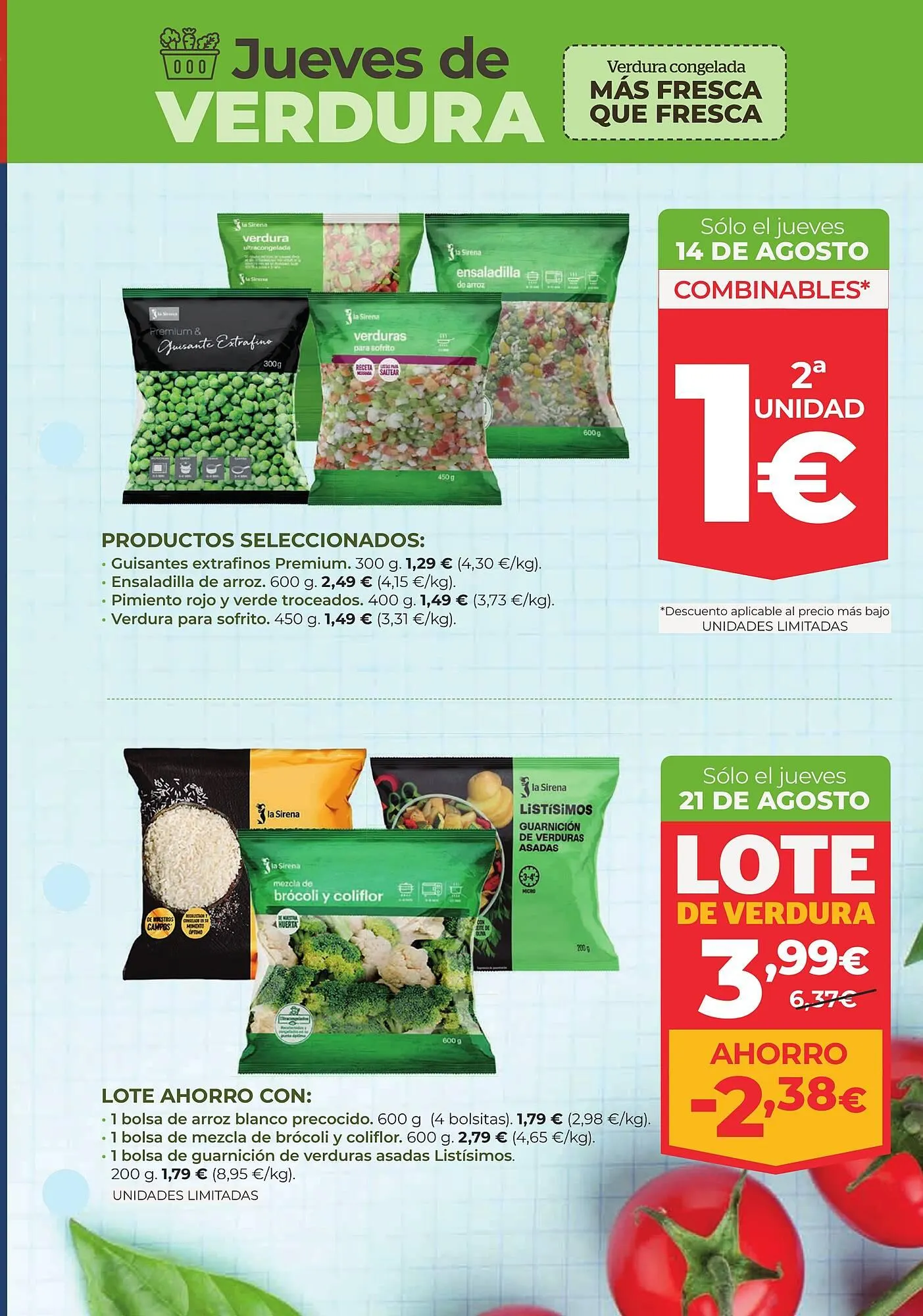 Catálogo de Folleto La Sirena 14 de agosto al 27 de agosto 2025 - Página 9