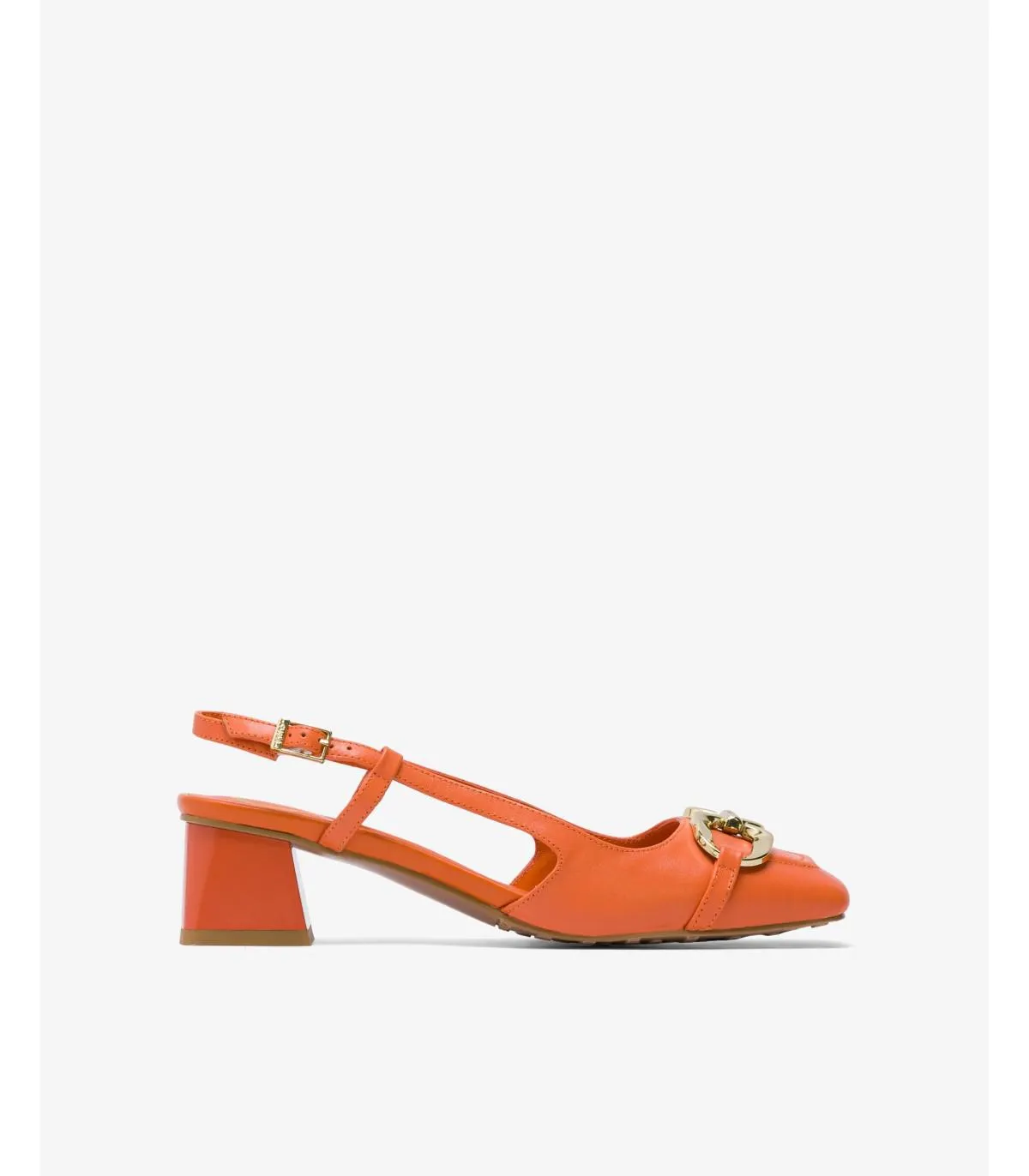 Zapatos de salón Mujer Piel Naranja