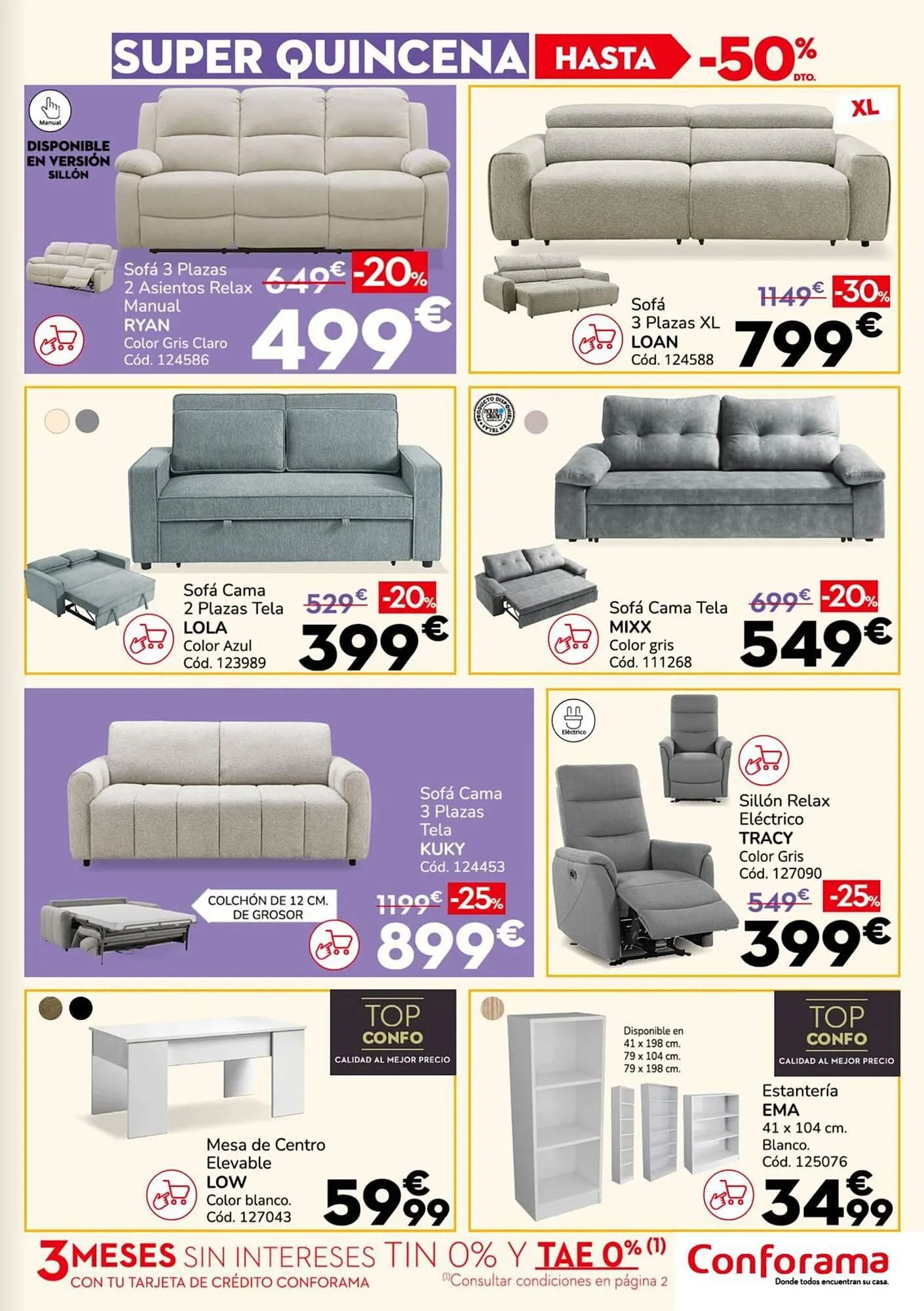 Catálogo de Catálogo Conforama 19 de diciembre al 31 de diciembre 2025 - Página 3