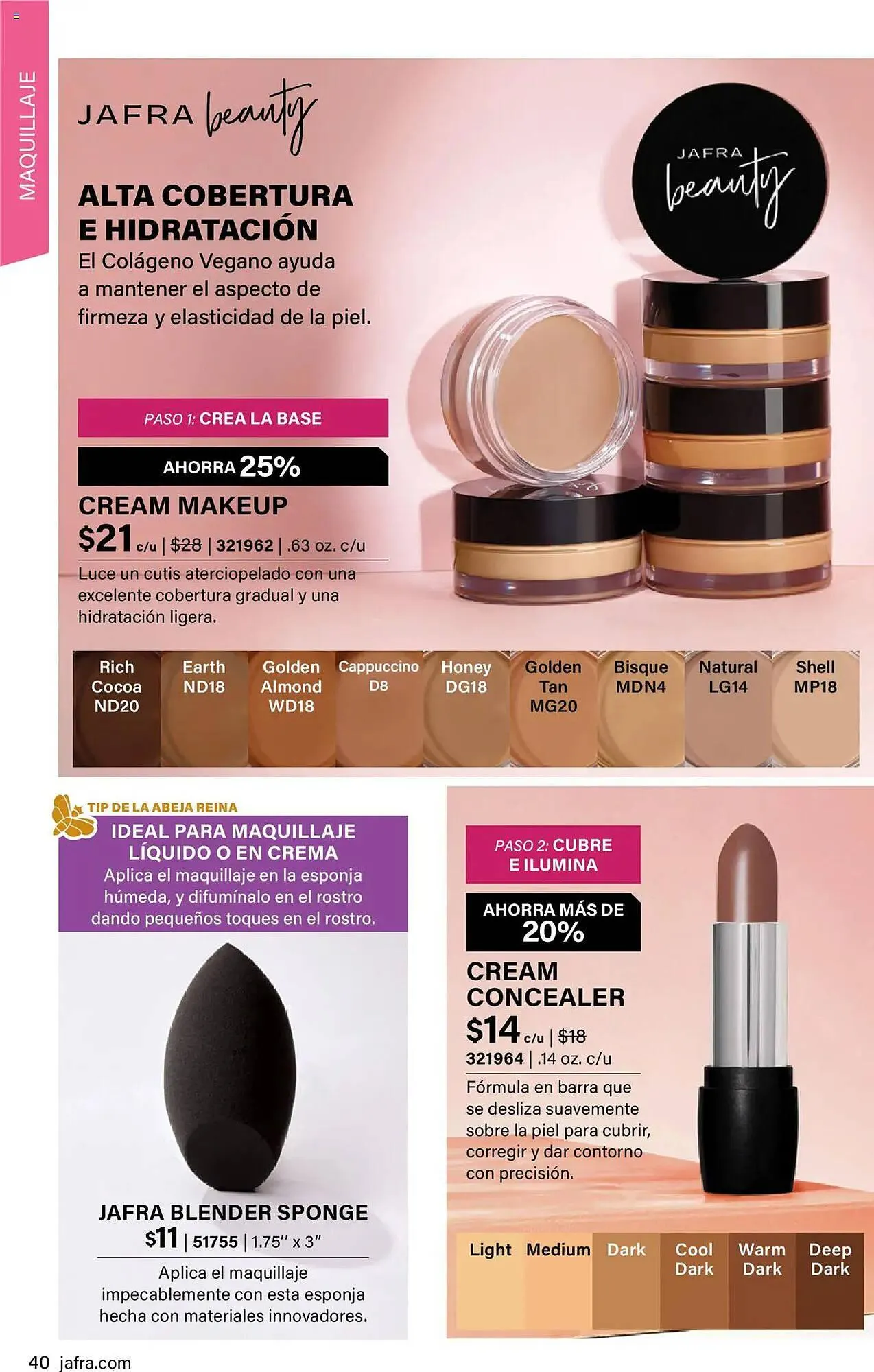 Catálogo de Folleto JAFRA 1 de mayo al 31 de mayo 2025 - Página 40