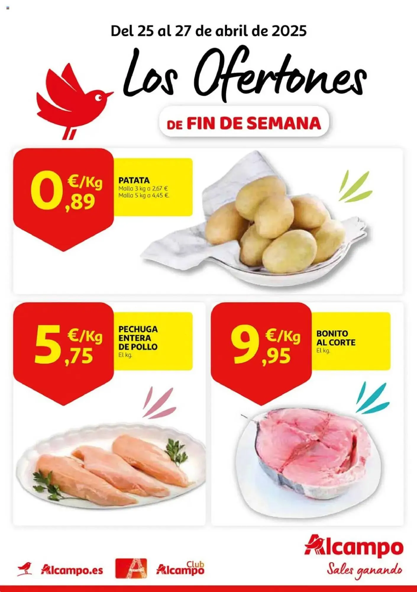 Catálogo de Folleto Alcampo 25 de abril al 27 de abril 2025 - Página 1