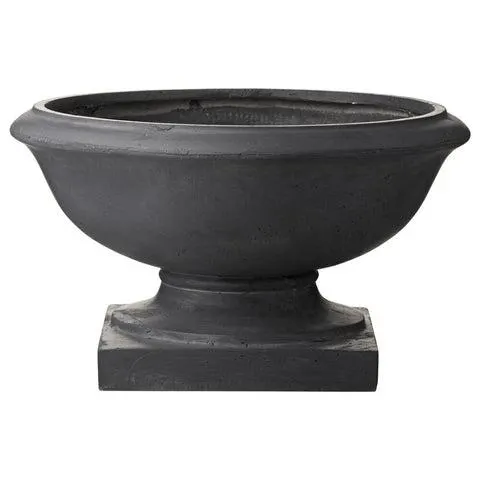 Karol flower pot dark cement Ø48x31 cm
