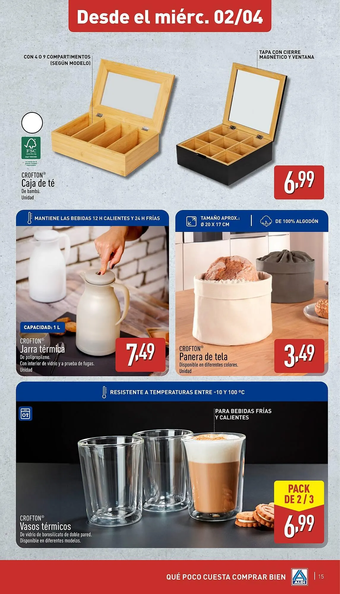 Catálogo de Folleto ALDI 2 de abril al 6 de abril 2025 - Página 15